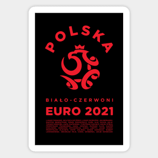 Poland Euro 2021 Magnet